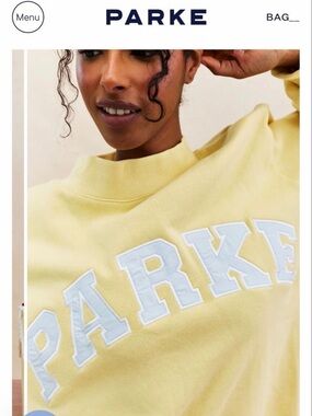 SOLD OUT Banana Cream Parke NWT XXL